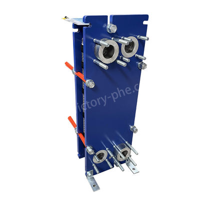 качество  Gasketed Plate Heat Exchanger 0.5mm Painted Plate Frame Heat Exchanger завод