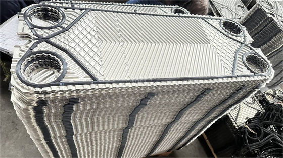 Пластина теплообменника GEA из нержавеющей стали