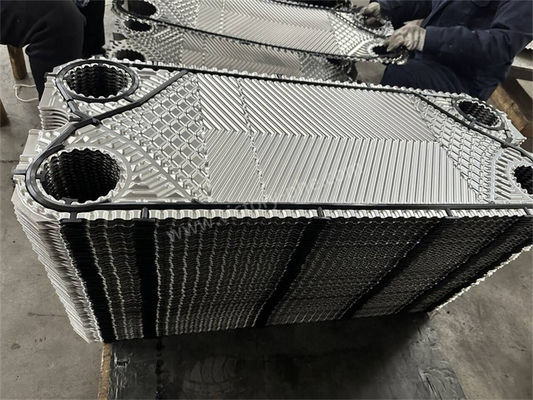 Гладкие пластины для теплообменника Викараб Гигиена V4 / V8 / V13 / V20