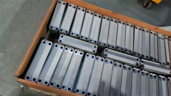 Hastelloy GEA Пластина теплообменника Herringbone Пластина образец