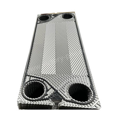 Алфавальные теплопередающие плиты Hastelloy Alloy Chevron Plate Pattern