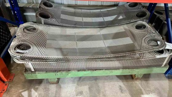 Hastelloy GEA Пластина теплообменника Herringbone Пластина образец
