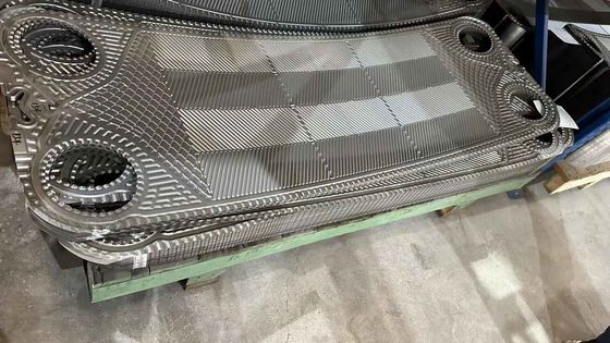 Hastelloy GEA Пластина теплообменника Herringbone Пластина образец