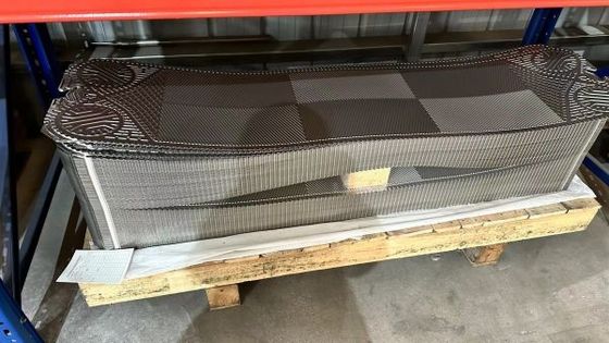 Пластина для теплообмена Chevron Pattern Tranter для длительного чистого теплопередачи