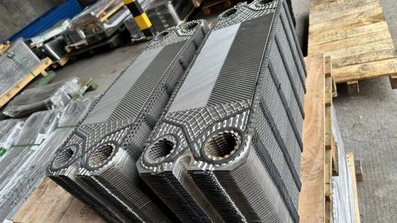 Зажимаемая пластина hvac теплообменник пластина для передачи тепла