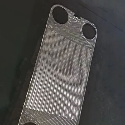 Плита теплообменника с уплотнителем с уплотнителем NBR/EPDM/Viton до 200 °C